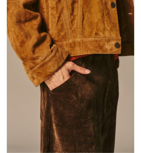 417 EDIFICE「メランジコーデュロイ カーブレッグパンツ」|その他|