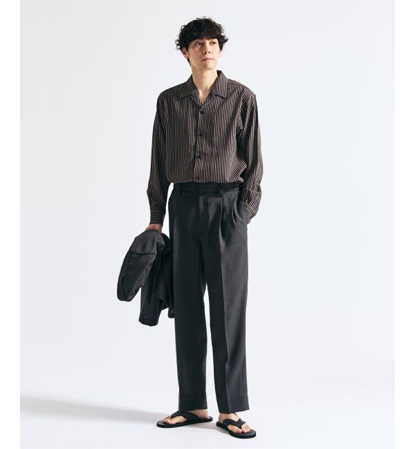 417 EDIFICE「パターンプリント ロングスリーブシャツ」|シャツ・ブラウス|