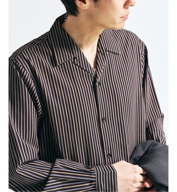 417 EDIFICE「パターンプリント ロングスリーブシャツ」|シャツ・ブラウス|