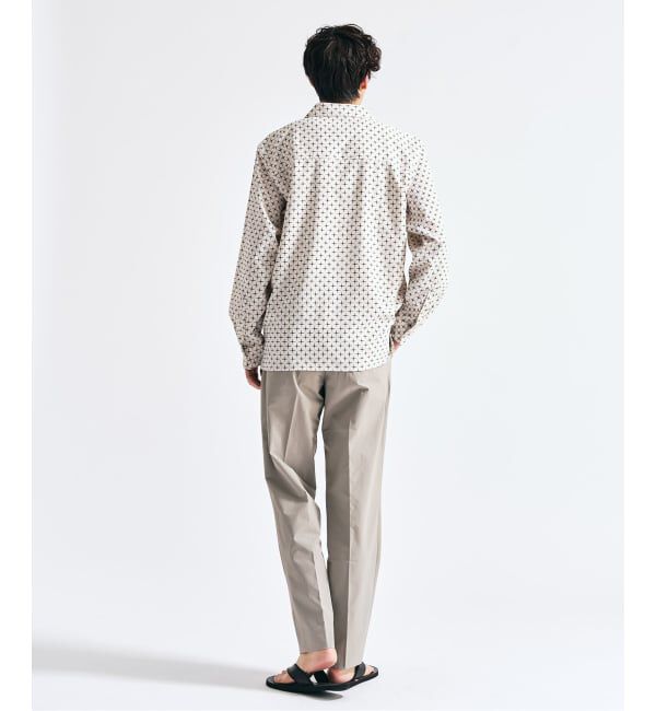 417 EDIFICE「パターンプリント ロングスリーブシャツ」|シャツ・ブラウス|