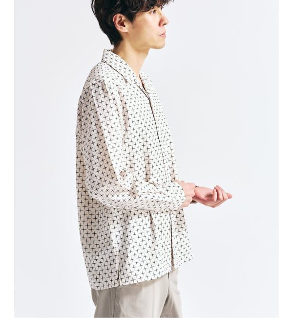 417 EDIFICE「パターンプリント ロングスリーブシャツ」|シャツ・ブラウス|
