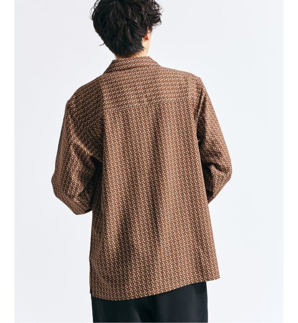 417 EDIFICE「パターンプリント ロングスリーブシャツ」|シャツ・ブラウス|