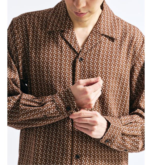 417 EDIFICE「パターンプリント ロングスリーブシャツ」|シャツ・ブラウス|