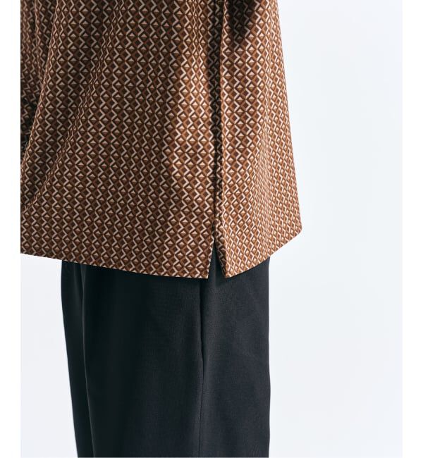 417 EDIFICE「パターンプリント ロングスリーブシャツ」|シャツ・ブラウス|