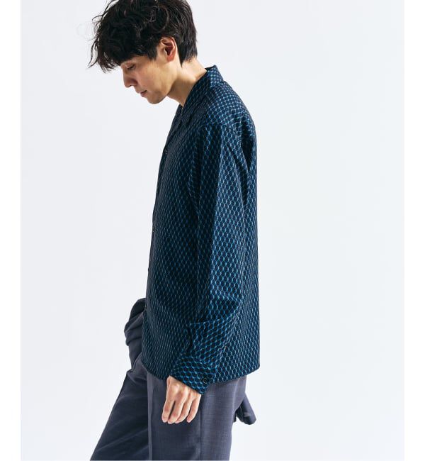 417 EDIFICE「パターンプリント ロングスリーブシャツ」|シャツ・ブラウス|