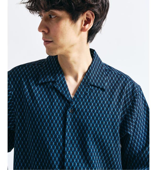 417 EDIFICE「パターンプリント ロングスリーブシャツ」|シャツ・ブラウス|