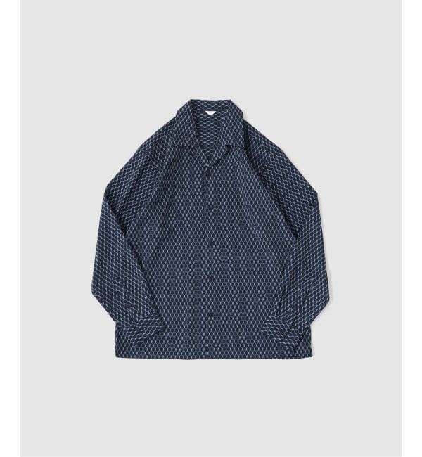 417 EDIFICE「パターンプリント ロングスリーブシャツ」|シャツ・ブラウス|