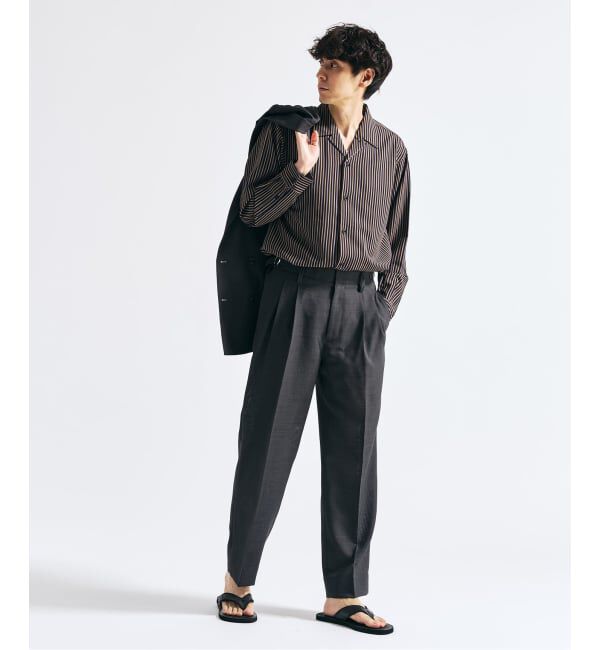 417 EDIFICE「パターンプリント ロングスリーブシャツ」|シャツ・ブラウス|