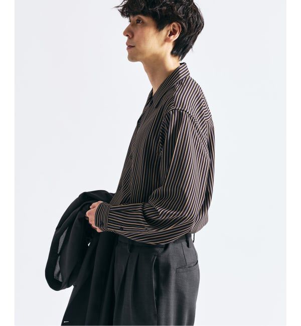 417 EDIFICE「パターンプリント ロングスリーブシャツ」|シャツ・ブラウス|