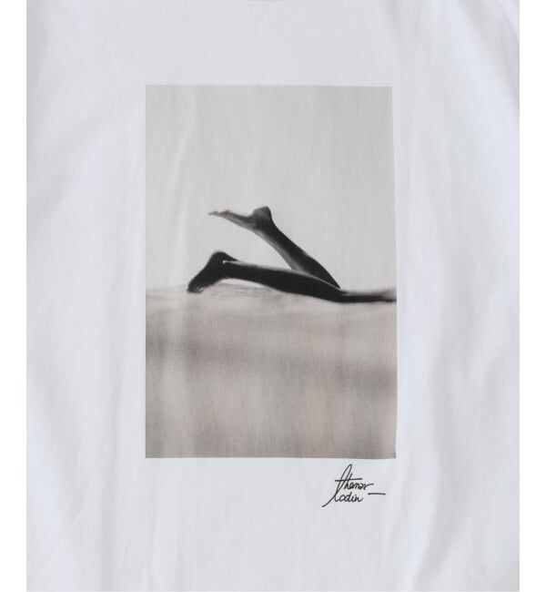 EDIFICE「《予約》THOMAS LODIN(トーマス ロディン) 別注 フォト プリント Tシャツ」|Tシャツ・カットソー|