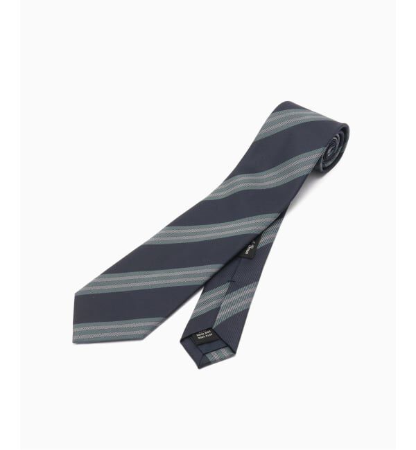 EDIFICE「Holliday & Brown(ホリデー & ブラウン) Jacquard Stripe タイ」|ネクタイ・蝶ネクタイ|ブラック