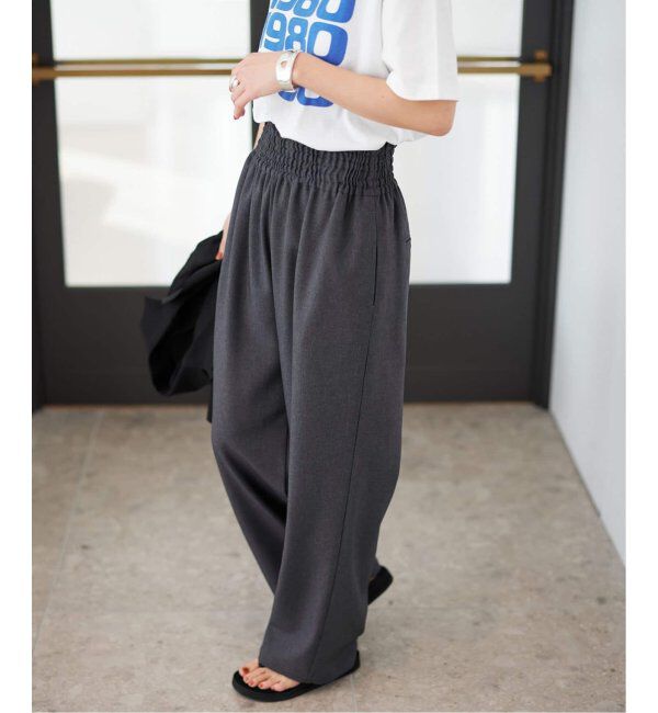 JOURNAL STANDARD「《追加》ウールライクストレッチワイドパンツ」|その他|