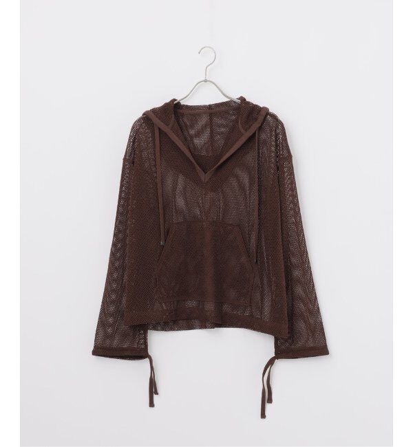 JOURNAL STANDARD「《追加》メッシュフーディ」|Tシャツ・カットソー|ブラウン