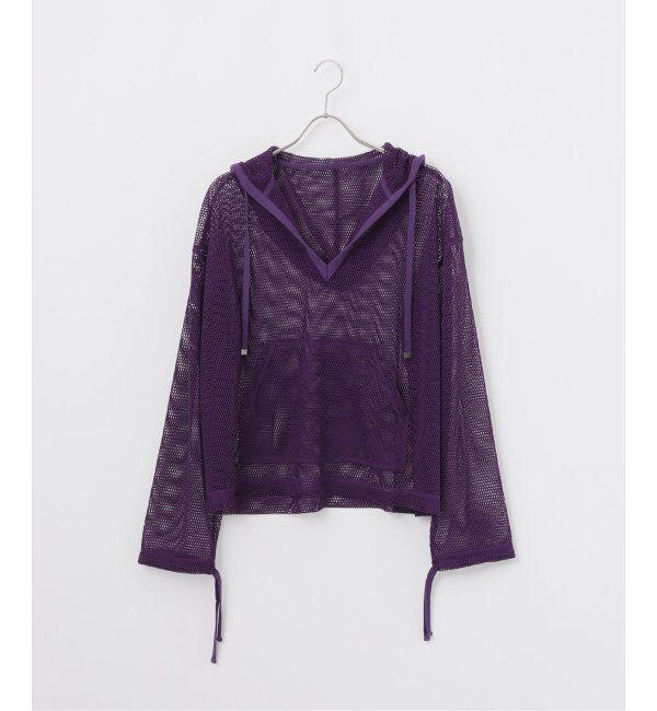 JOURNAL STANDARD「《追加》メッシュフーディ」|Tシャツ・カットソー|パープル