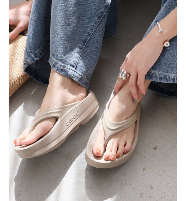 JOURNAL STANDARD「《追加》【OOFOS/ウーフォス】Oomega」|サンダル|