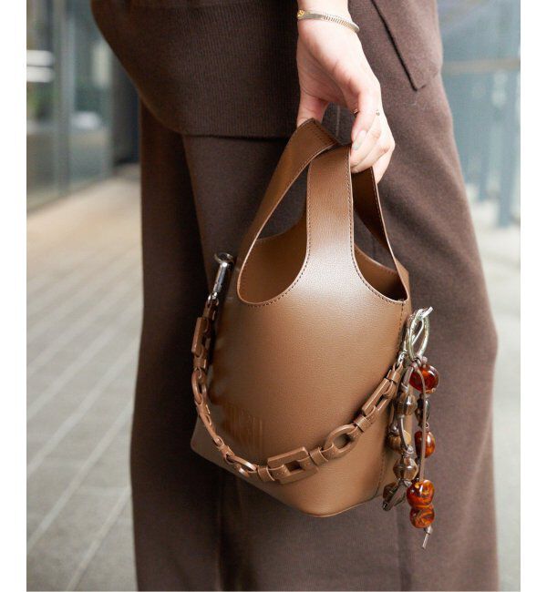 JOURNAL STANDARD「別注【VARNY】 JUBILEE BAG WITH CHARM（チャーム付）」|ショルダー・メッセンジャー|ブラウン