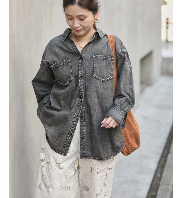 JOURNAL STANDARD「《追加3》ライトオンスデニムシャツ」|シャツ・ブラウス|