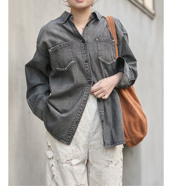 JOURNAL STANDARD「《追加3》ライトオンスデニムシャツ」|シャツ・ブラウス|