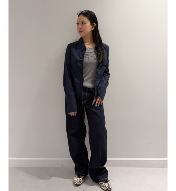 Oriens JOURNAL STANDARD「フロントジップギャザーシャツ」|シャツ・ブラウス|