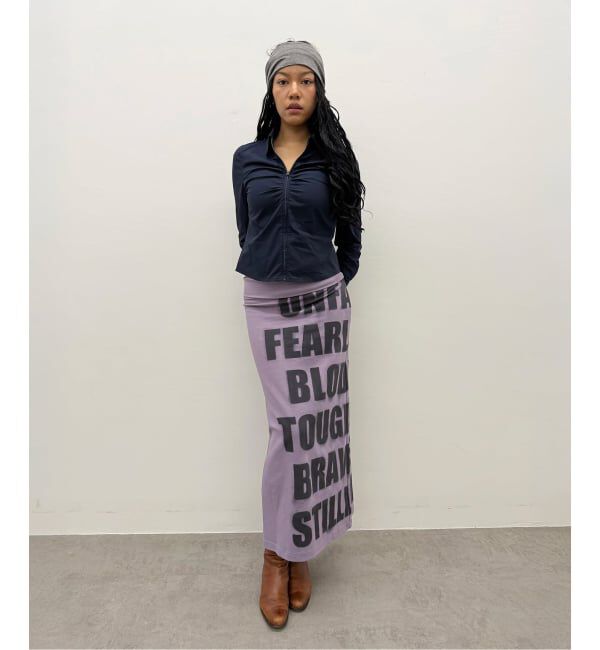 Oriens JOURNAL STANDARD「フロントジップギャザーシャツ」|シャツ・ブラウス|