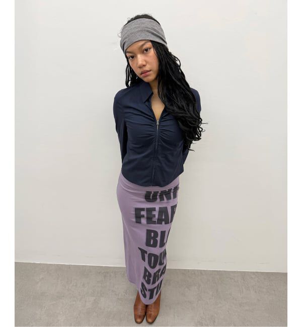 Oriens JOURNAL STANDARD「フロントジップギャザーシャツ」|シャツ・ブラウス|