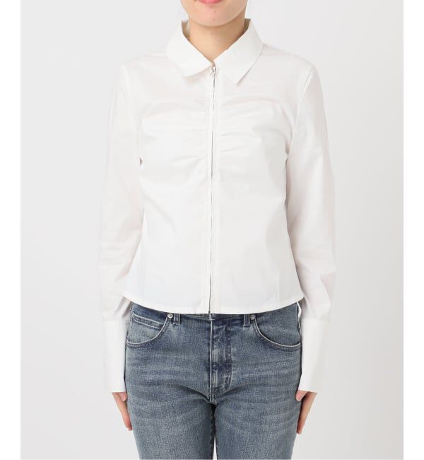 Oriens JOURNAL STANDARD「フロントジップギャザーシャツ」|シャツ・ブラウス|