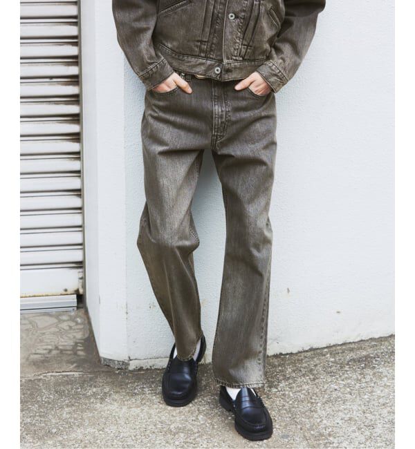 JOURNAL STANDARD「ストレート デニム パンツ LOT200」|デニム|ブラック A