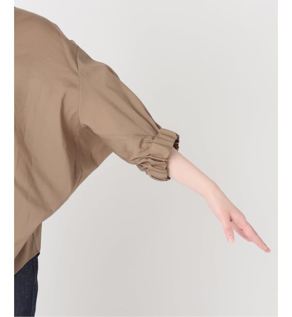 journal standard L'essage「《追加予約》オーガンジーニュアンスノーカラーシャツ」|シャツ・ブラウス|