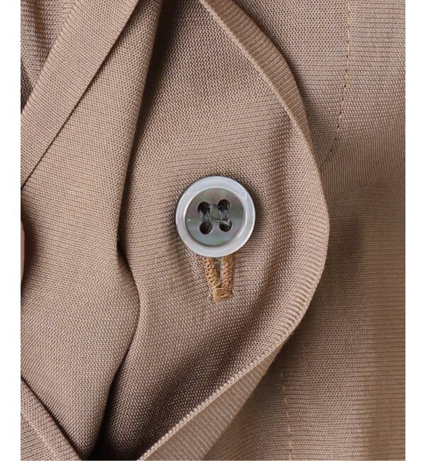 journal standard L'essage「《追加予約》オーガンジーニュアンスノーカラーシャツ」|シャツ・ブラウス|