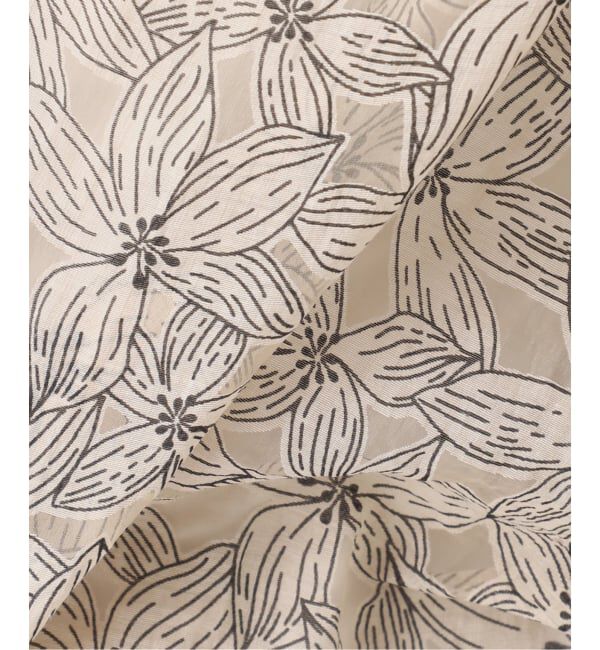 journal standard L'essage「《追加予約》オーガンジーニュアンスノーカラーシャツ」|シャツ・ブラウス|