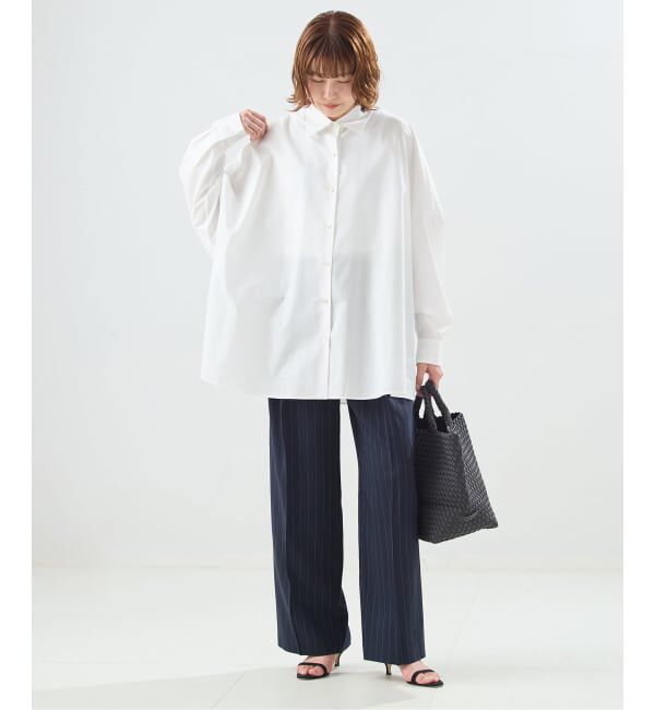 journal standard L'essage「《予約》タイプライターBIGシャツ」|シャツ・ブラウス|