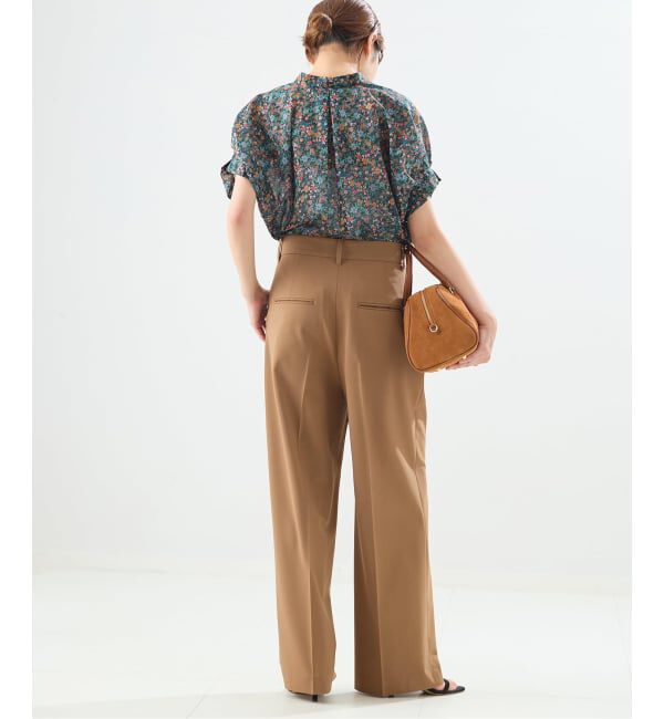 journal standard L'essage「【金子綾さん着用】LANAフロントラップパンツ」|スラックス|