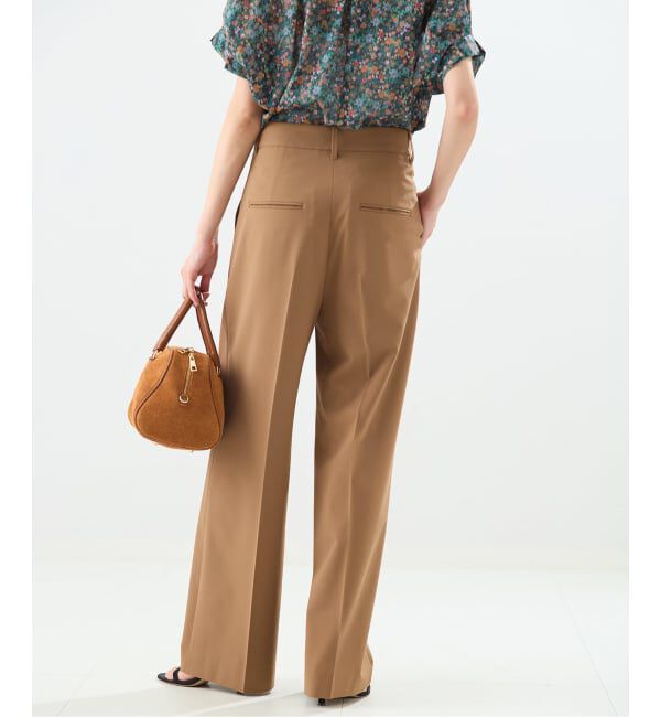 journal standard L'essage「【金子綾さん着用】LANAフロントラップパンツ」|スラックス|