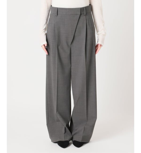 journal standard L'essage「【金子綾さん着用】LANAフロントラップパンツ」|スラックス|