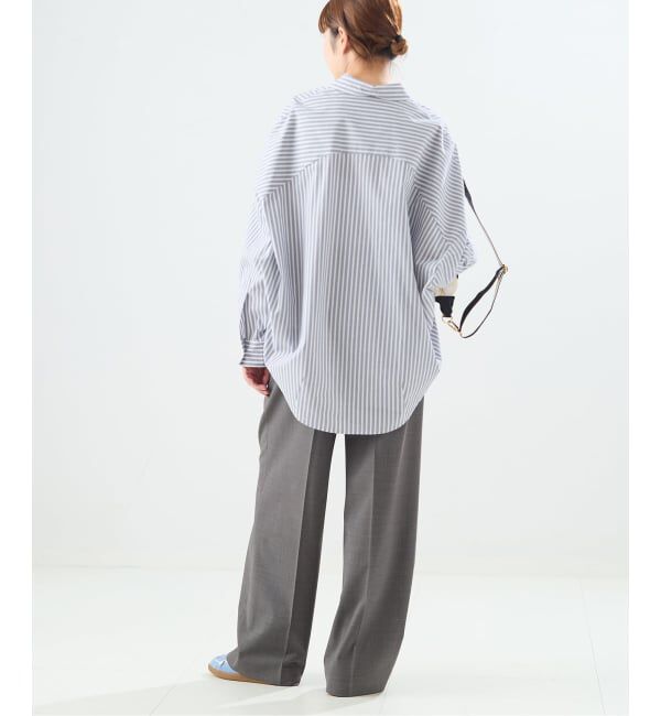 journal standard L'essage「【金子綾さん着用】LANAフロントラップパンツ」|スラックス|