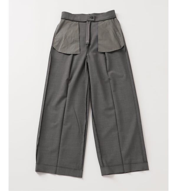 journal standard L'essage「【金子綾さん着用】LANAフロントラップパンツ」|スラックス|