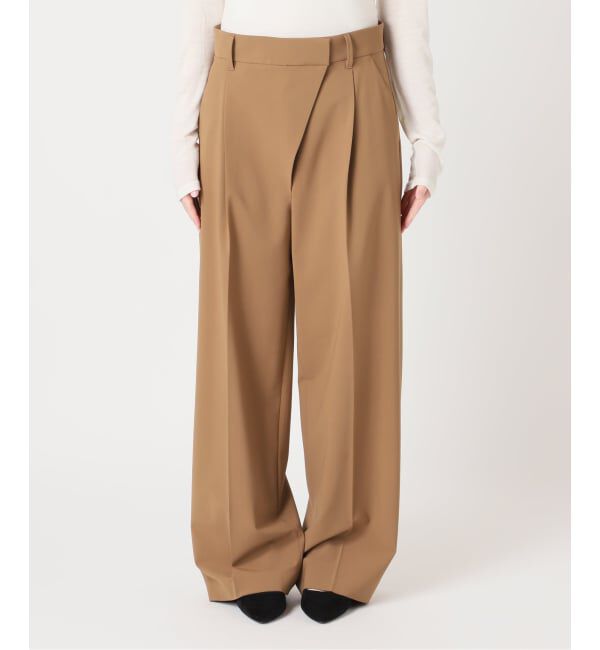 journal standard L'essage「【金子綾さん着用】LANAフロントラップパンツ」|スラックス|