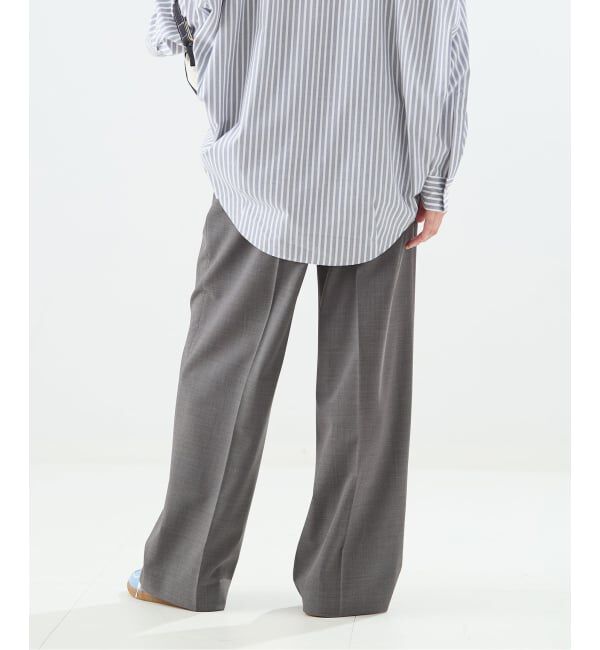 journal standard L'essage「【金子綾さん着用】LANAフロントラップパンツ」|スラックス|