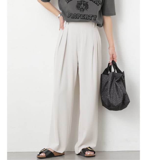 JOURNAL STANDARD relume「《予約》イージードレープワイドパンツ」|スラックス|