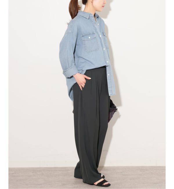 JOURNAL STANDARD relume「《予約》イージードレープワイドパンツ」|スラックス|