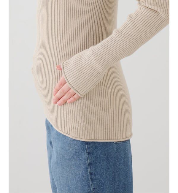 journal standard L'essage「【THE NEWHOUSE/ザ ニューハウス】COTTON CASHMERE LONG SLEEVE」|ニット・セーター|