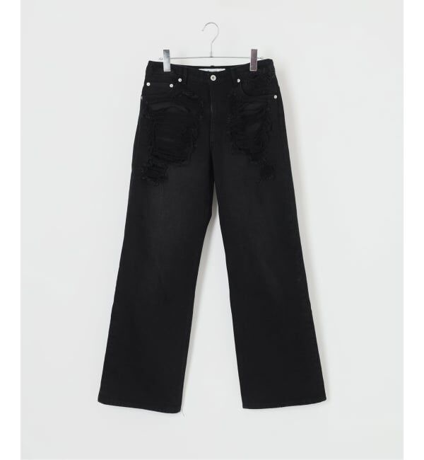 Oriens JOURNAL STANDARD「《予約》ブロークンダメージデニムパンツ」|デニム|