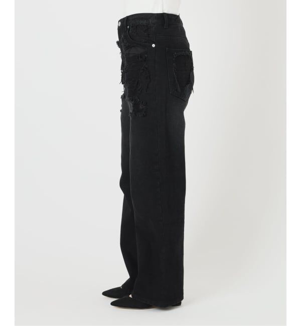 Oriens JOURNAL STANDARD「《予約》ブロークンダメージデニムパンツ」|デニム|