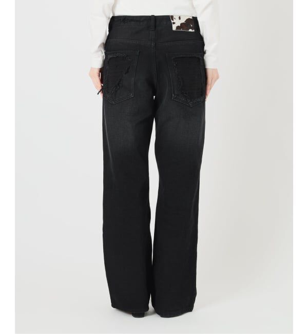 Oriens JOURNAL STANDARD「《予約》ブロークンダメージデニムパンツ」|デニム|