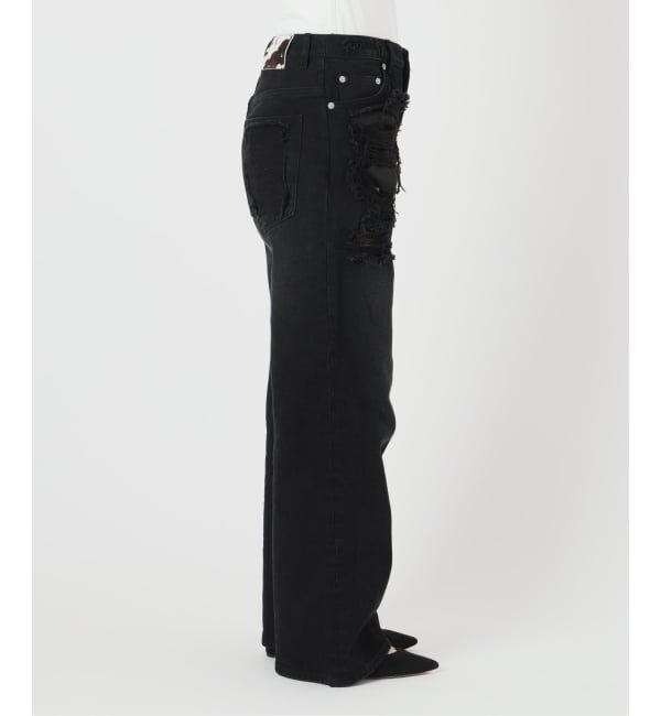Oriens JOURNAL STANDARD「《予約》ブロークンダメージデニムパンツ」|デニム|