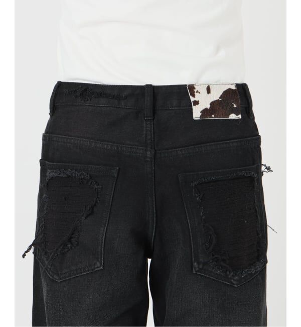 Oriens JOURNAL STANDARD「《予約》ブロークンダメージデニムパンツ」|デニム|