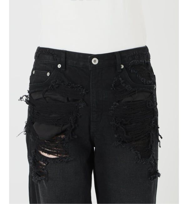 Oriens JOURNAL STANDARD「《予約》ブロークンダメージデニムパンツ」|デニム|