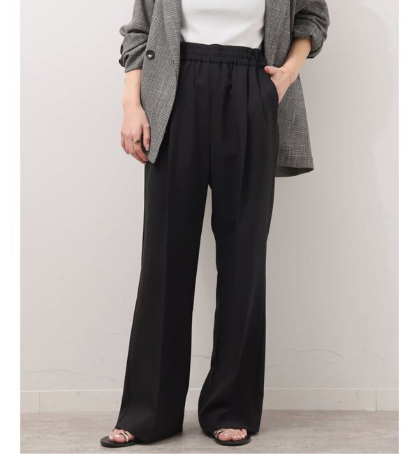 JOURNAL STANDARD relume「《WEB限定追加予約2》マットウースフレアタックパンツ」|スラックス|