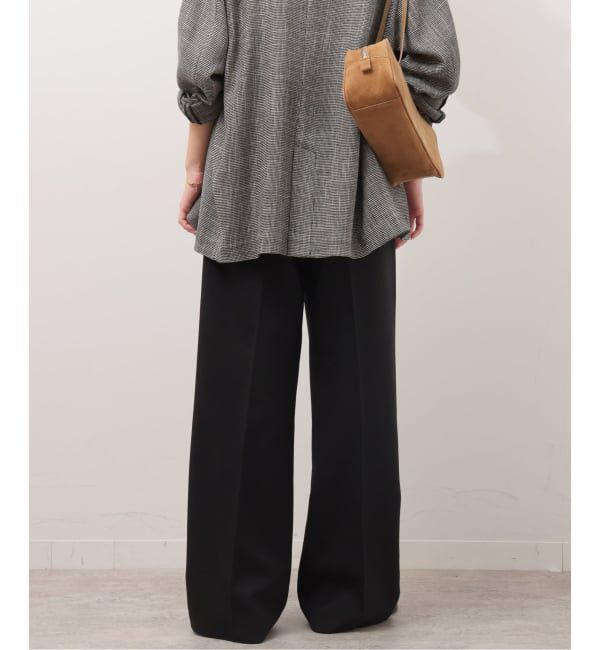JOURNAL STANDARD relume「《WEB限定追加予約2》マットウースフレアタックパンツ」|スラックス|