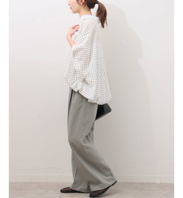 JOURNAL STANDARD relume「《WEB限定追加予約2》マットウースフレアタックパンツ」|スラックス|